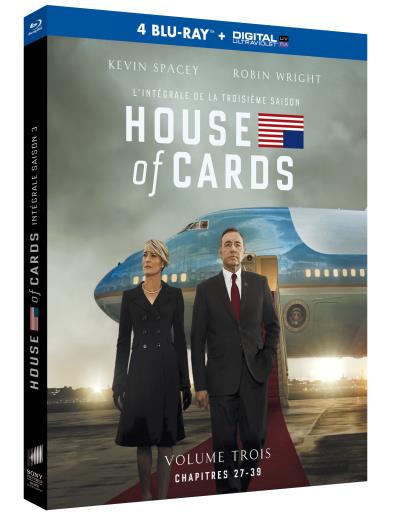 House of Cards Coffret intégral de la Saison 3 Blu-Ray