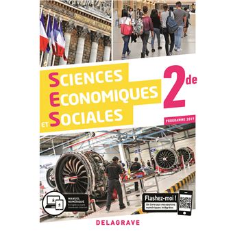 Sciences Économiques et Sociales (SES) 2de (2019) - Manuel élève