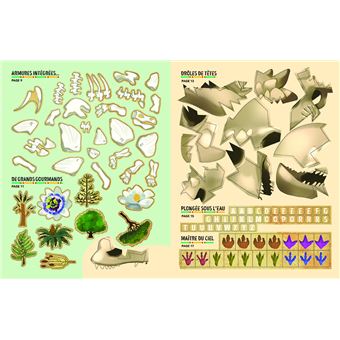 Les Incollables - Mission Dinosaures - Mes énigmes en stickers