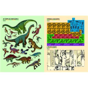 Les Incollables - Mission Dinosaures - Mes énigmes en stickers