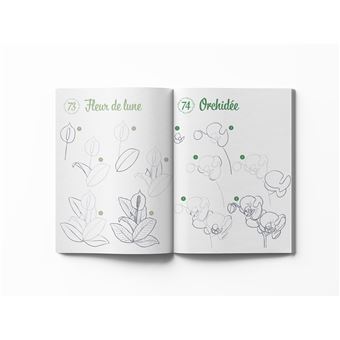 300 modèles à dessiner à dessiner en pas à pas Spécial nature - Dessins étape par étape