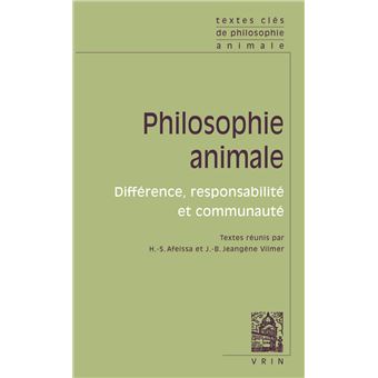 Textes clés de philosophie animale