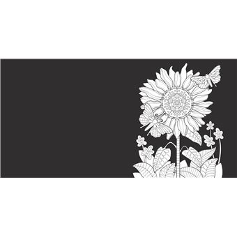 Black coloriage - Happy days