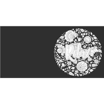 Black coloriage - Happy days