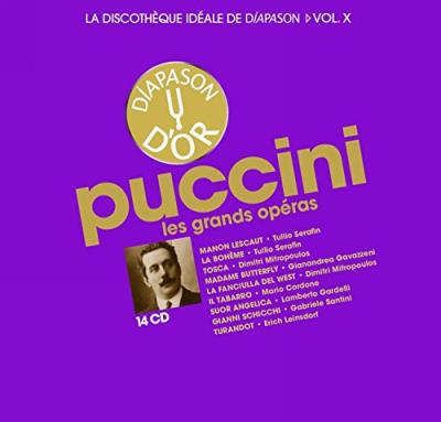 La discothèque idéale de Diapason, Volume 10, Puccini : Les grands opéras Coffret