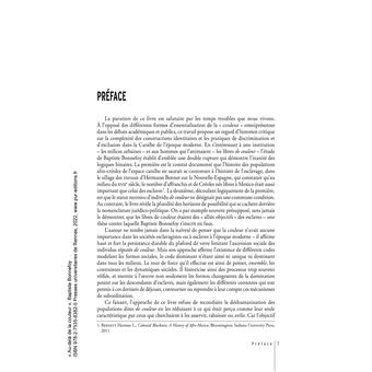 Au-delà de la couleur