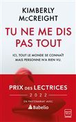 Tu ne me dis pas tout (Prix des lectrices 2022)