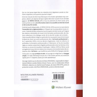 Le Mémo social 2019