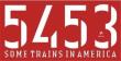 5453 some trains in America