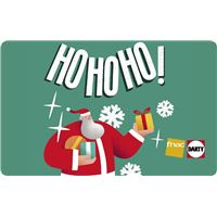 E-carte cadeau Fnac Darty Ho Ho Ho 50E