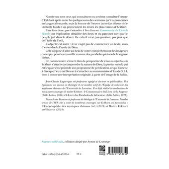 Commentaire du Livre de l'Exode