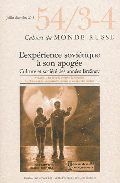 Cahiers du monde russe 54/3 4 -  Collectif - broché