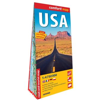 États-Unis d'Amérique (USA) 1/4M750 (carte grand format laminée) - Anglais