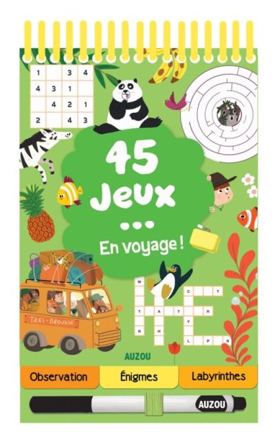 45 jeux... en voyage