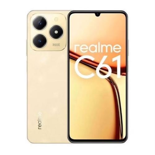 Realme C61 4G 6 Go/256 Go Or (Sparkle Gold) Double SIM