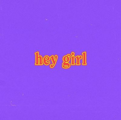 Hey Girl Vinyle Violet
