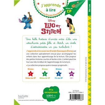 Disney - Lilo et Stitch CP, niveau 2