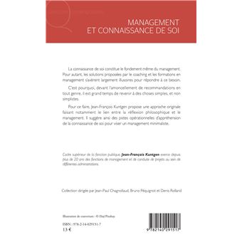 Management et connaissance de soi