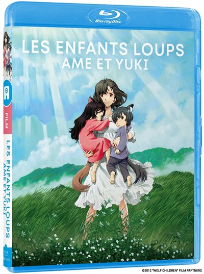 Les enfants loups, Ame & Yuki en Blu-ray