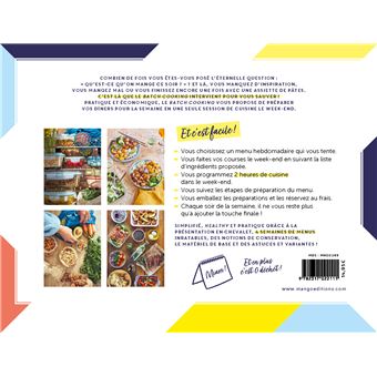 Batch cooking simplifié