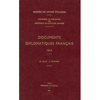 Documents diplomatiques français