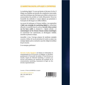 Le marketing digital appliqué à l'entreprise