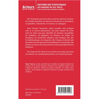 Histoire des statistiques