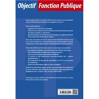 Concours ITRF et ITA