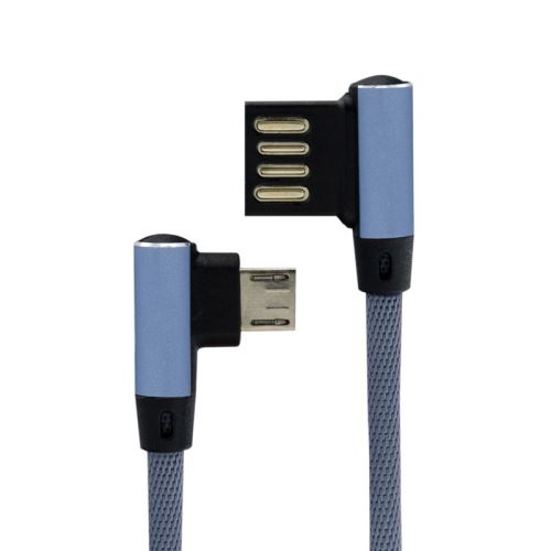 B2B Cable Nylon Elegance Micro-USB Silver