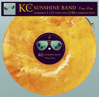 Miami Disco Vinyle 180 gr marbré jaune