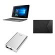 Pack Fnac Asus Transformer Book T101HA-GR028T + Batterie externe PowerBank + Pochette + Microsoft Office Mobile