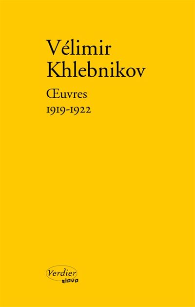 Œuvres, 1919-1922