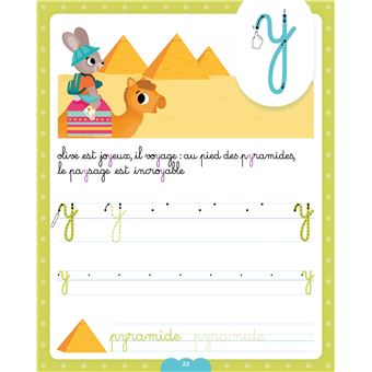 Les cahiers effaçables d'Olive - Mes premières lettres minuscules