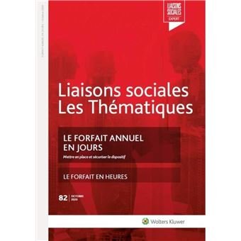 Le forfait annuel en jours - Octobre 2020 -
