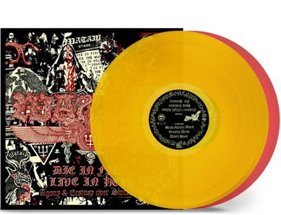 Die In Fire - Live In Hell Vinyle Coloré