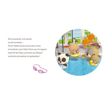 Bébé Koala à la piscine