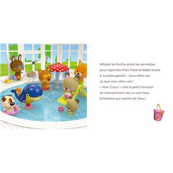 Bébé Koala à la piscine