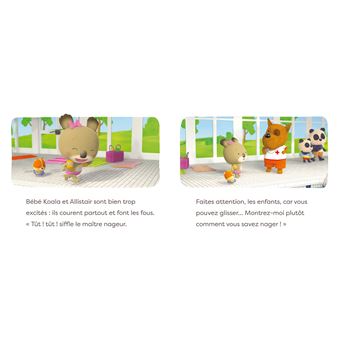 Bébé Koala à la piscine