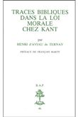 BAP n°46 - Traces bibliques dans la loi morale de Kant