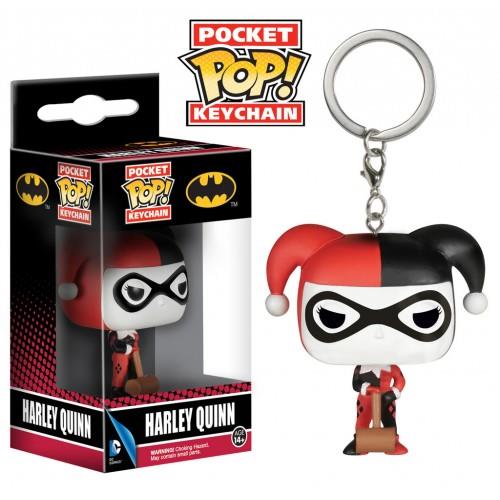 Porte-clés Funko Pocket Pop DC Comics Harley Quinn 4 cm