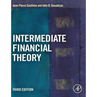 Intermediate financial theory - 1