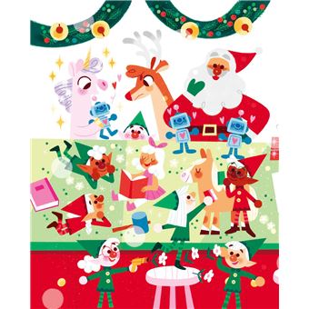 La licorne qui se prenait pour le père Noël