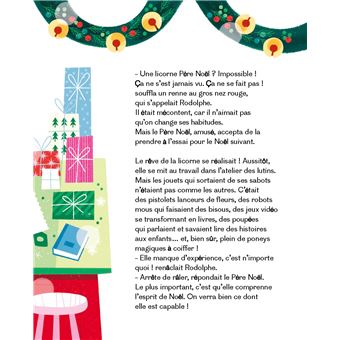 La licorne qui se prenait pour le père Noël