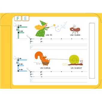 Les livres-ardoises - Mes premières majuscules bâton