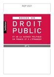 Revue du droit public et de la science politique en France et à l'étranger N°4-2021