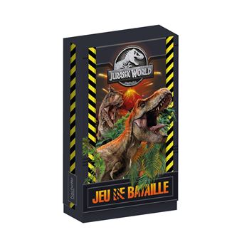 Jurassic  World - Jeu de cartes - Bataille