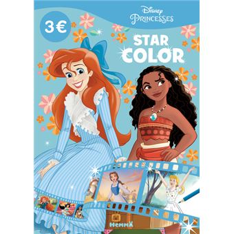 Disney Princesses - Star Color (Ariel et Vaïana)