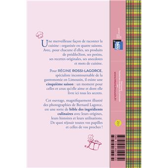 Les 5 saisons de Régine Rossi-Lagorce