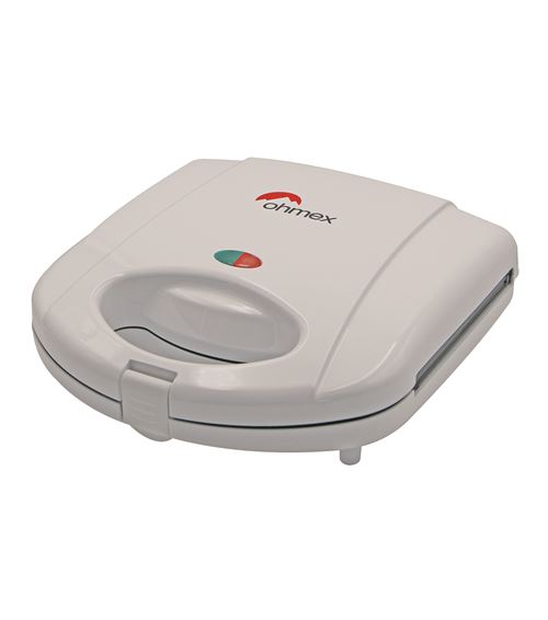 Grille-pain pour sandwiches Ohmex OHM-SDW-1288W 780 W Blanc