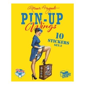 Pin-up wings - Pin-Up Wings - Pochette de stickers Pin-Up - 1